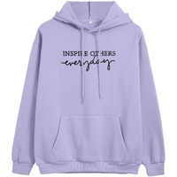 TAGAS Printed Regular Cotton Blend Hoodies for Women || Hooded Women's Hoodies || Sweatshirt for Women || Winter Sweater Hoodie for Women & Girls ||Letest Women Hoodie Stylist HD-7007-LAVENDER-L