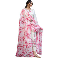 GoSriKi Women's Cotton Blend Straight Embroidered Kurta with Pant & Dupatta (BHAVI Cream-GS_XXL_Cream_XX-Large)