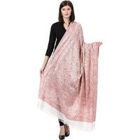 Pashtush Womens Jamawar Shawl Parent (Ivory)