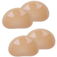 Dimore Bra Inserts Breast Pads Sticky Push-up Inserts for Swimsuits Dresses Bikini Top. (SKIN, 2)