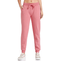 Amazon Brand - Symbol Women's Regular Fit Winter Track Pants (SYWHJOG320_Lt Pink_XL)
