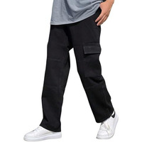 GRECIILOOKS Men's Regular Jeans (MJ01_Black