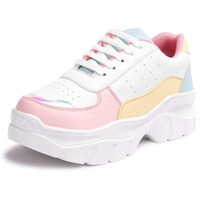 Vendoz Women Pink Casual Sneaker - 40 EU