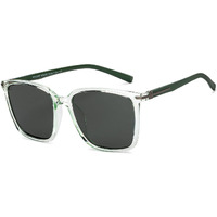VINCENT CHASE EYEWEAR By Lenskart | Full Rim Square Branded Latest And Stylish Sunglasses | Polarization And 100% Uv Protected | Men & Women | Large | Vc S14459, Transparent