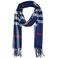 CREATURE Warm Winter Wear Acrylic Woolen Muffler/Scarf For Men & Women Warm lightweight Scarf (BLUE)