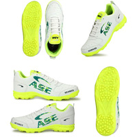ASE Men's Parrot Green Professional Cricket Shoes 9 UK/IND