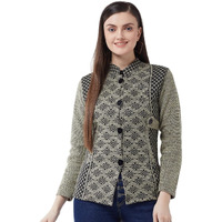 PIVL Women's Long Winter Acrylic Blend Sweater_Camel_M||Winterwear||