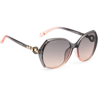 ROYAL SON Butterfly Polarization Uv Protection Women Sunglasses Black Lens - Chiwm00116-C3