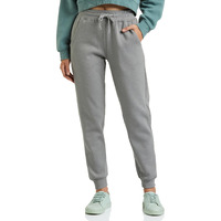 Amazon Brand - Symbol Women's Regular Fit Winter Track Pants (SYWHJOG320_Grey_XL)