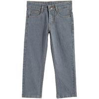 Urbano Juniors Boy's Light Grey Slim Fit Washed Denim Jeans Stretch (junepsboy-lgrey-13-14)