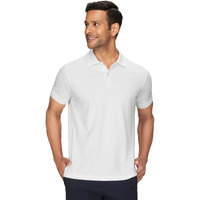 XYXX Men's Solid Regular Fit Shirt (XY_CR14_Polo Tshirt_1_White