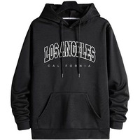 Lymio Hoodies || Sweatshirt for Unisex || Unisex Hoodie (H-14-17) (2XL, Black)