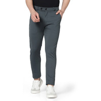 TOPLOT Men's Regular Fit Causal Trouser (Trouser-5068-Teal-30)
