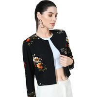 IUGA Women Jacket Style Full Sleeve Multicolor Shrug