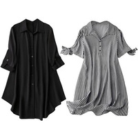 Leriya Fashion Rayon Women Above The Knee Western Dress (LF-WD1099&WD1143_Black