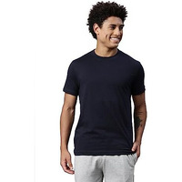 Levis Mens Plain Regular Fit T-Shirt (PR680613_Navy Blue M)