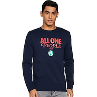 Levis Navy Blazer Graphic Printed Sweatshirt (59638-0109L_L_Navy)