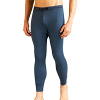 Lux Cotts Wool Mens Blue Solid Winter wear Thermal Bottom (Size : 95cm)