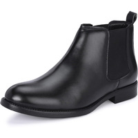 HiRELS Mens Black Chelsea Boots 8