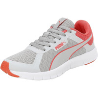 Puma Womens Trackracer 2.0 WN's Gray Violet-Salmon Walking Shoe - 3UK (37301311)