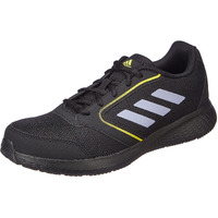 Adidas Men Synthetic Fluento M Running Shoe CBLACK/SILVIO/IMPYEL (UK-6)
