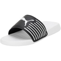 Puma unisex-adult Geo White-Black Slide Sandal - 6 UK (39453804)
