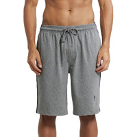 Jockey Men Cotton Shorts (8901326123508_9426_Medium_Grey Melange and Navy)