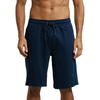Jockey Men's Cotton Shorts (9426_Navy & Seaport Teal_)