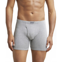 Jockey Men's Cotton Briefs (Pack of 1) (8008-0105-GRYML_Grey Melange_Medium_Grey Melange_M)