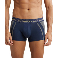 Jockey US21 Men's Super Combed Cotton Elastane Stretch Solid Trunk with Ultrasoft Waistband_Navy_L