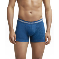 Jockey Men's Cotton Trunks (Pack of 1) (1015_Poseidon_Small_Blue_S)