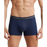 Jockey Men's Super Combed Cotton Rib Fabric Trunks with Ultrasoft, Durable Waistband & StayFresh Treatment with Antimicrobial Properties to Help You Stay Fresh Throughout The Day 1015_Deep Navy_XL