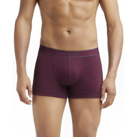 Jockey Men's Super Combed Cotton Rib Fabric Trunks with Ultrasoft, Durable Waistband & StayFresh Treatment with Antimicrobial Properties to Help You Stay Fresh Throughout The Day 1015_Wine Tasting_XL