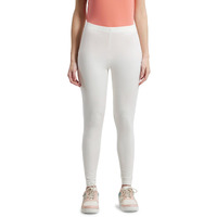 Jockey Women's Super Combed Cotton Elastane Stretch Slim Fit Leggings with Ultrasoft Waistband_Style_AW87_Coconut Milk_L