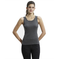 Jockey Women's Slim Fit Tank Top A113_Charcoal Melange_S