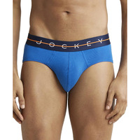 Jockey Men's New York City Collection Cotton Stretch Brief Classic Blue