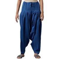 Aurelia Women's Regular Fit Patialas (Crk60011-25674_Blue_Free Size)