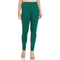 Max Women's Relaxed Fit Cotton Churidar (NOOSKC21GNGREEN_Green_XL_Green_XL)