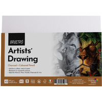 Brustro Artists Drawing Paper 160 GSM A5 Size, Pack of 60 Sheets