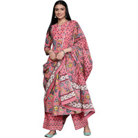 Libas Women's Cotton Kurta Sets (33124O_Pink