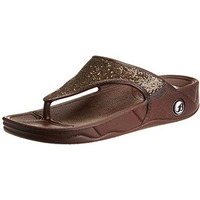 Bata womens Kafi Brown Slipper - 8 UK (5724014)