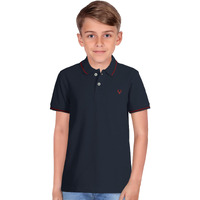 Allen Solly Junior Boys' Regular Fit Polo (ABTS31901819_Navy_4)