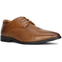 Bata MAC Derby Mens Formal Shoe in Tan Light Brown