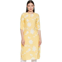 KETCH Women's Polyester Regular Fashion Vest (KHKU000071_Yellow