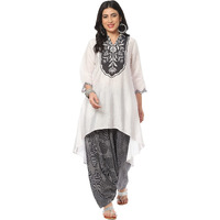 BIBA WOMEN PRINTED RELAXED MIX AND MATCH(MONOCHRO1920_MARB.CRB_38)