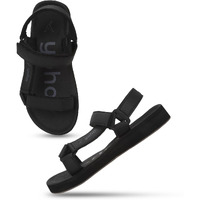 YOHO EVA Sandals for Men | EVA sole | Comfortable cushioned sole with TPR base | Lightweight | Soft skin friendly straps | Adjustable straps | Velcro closure | Vibrant colour options