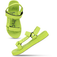 YOHO EVA Sandals for Women | EVA sole | Comfortable cushioned sole with TPR base | Lightweight | Soft skin friendly straps | Adjustable straps | Velcro closure | Vibrant colour options