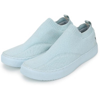 YOHO FreeStep Spacious and Casual Slip on Shoes | Comfortable for Long Hours of Walking | Outperforms Memory Foam | Arch Support Insole | Light Blue - UK 6