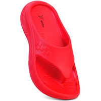 YOHO PILO Slippers for Men| Durable| Lightweight| Daily| Waterproof l Stylish l Comfortable, UK 9 - Coral Red