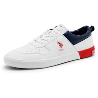 U.S. Polo Assn. Mens Clanal Off White Sneaker - 10 UK (2FD22561A01)
